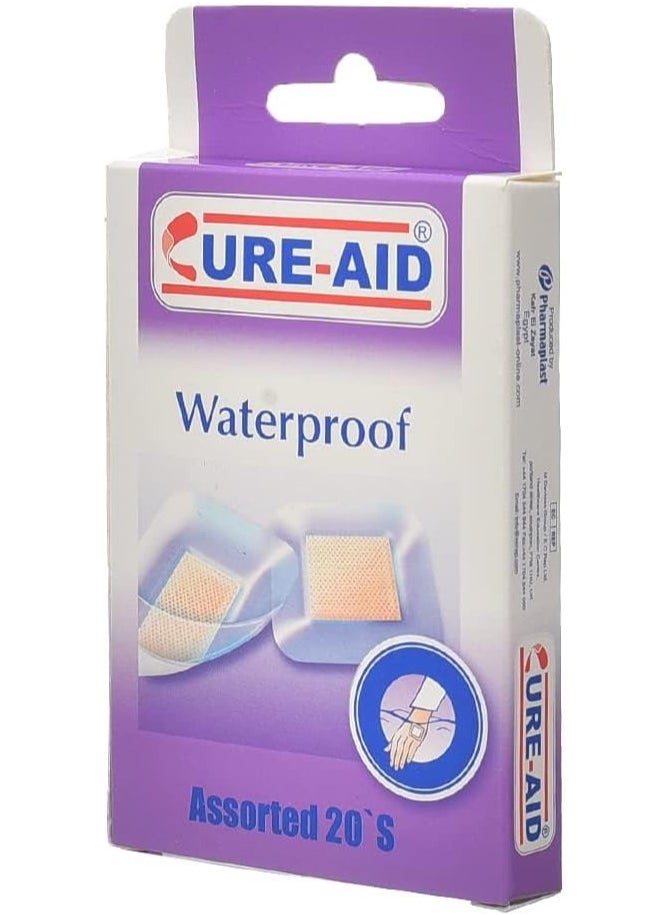 Cure aid - Waterproof Plasters 20pcs - Image 1