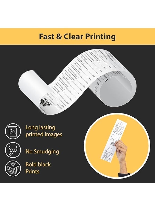 ATM Roll Thermal Paper 57X40mm (100 Rolls) - Image 3