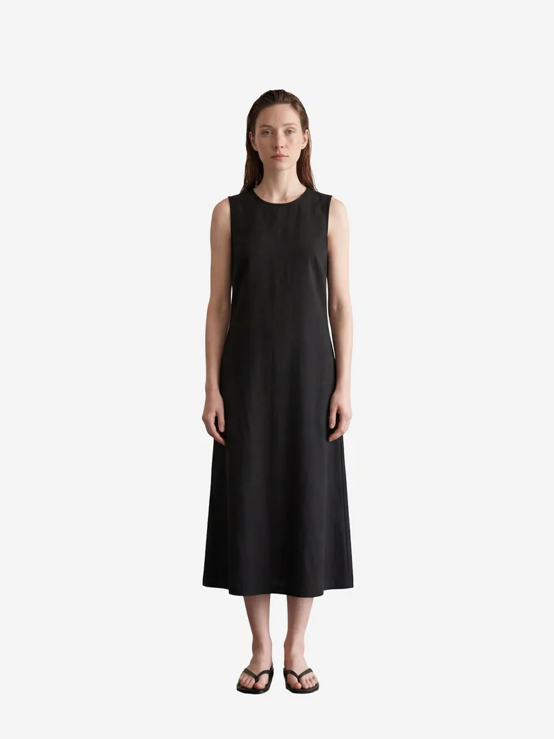 MY FASHION Back Detailed Midi Dress