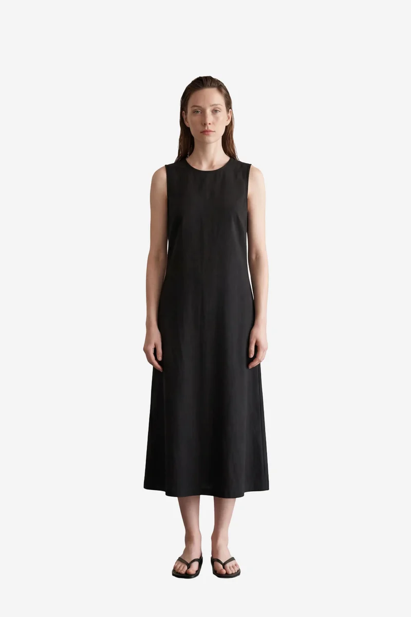 ماي فاشن MY FASHION Back Detailed Midi Dress