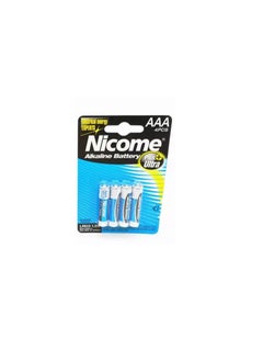 Nicome AAA 4pc LR03 Alkaline Battery  - Image 2