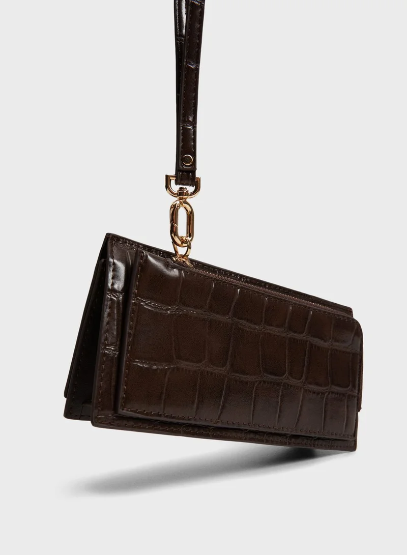 MANGO Flap Over Purse