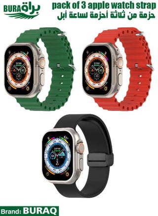 Apple Watch Band Strap For Apple Watch Ultra 2/Ultra 49mm, Series 10 46mm, 9/8/7 45mm, SE2/SE/6/5/4 44mm, 3/2/1 42mm - pzsku/Z888DCC60DD62D3F4CF91Z/45/_/1733885726/8641b898-f282-40f2-b766-080bdb923ff7