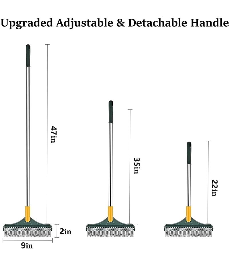 FLOPRO 3 in 1 Heavy Duty Cleaning Brush with Long Handle - Image 5