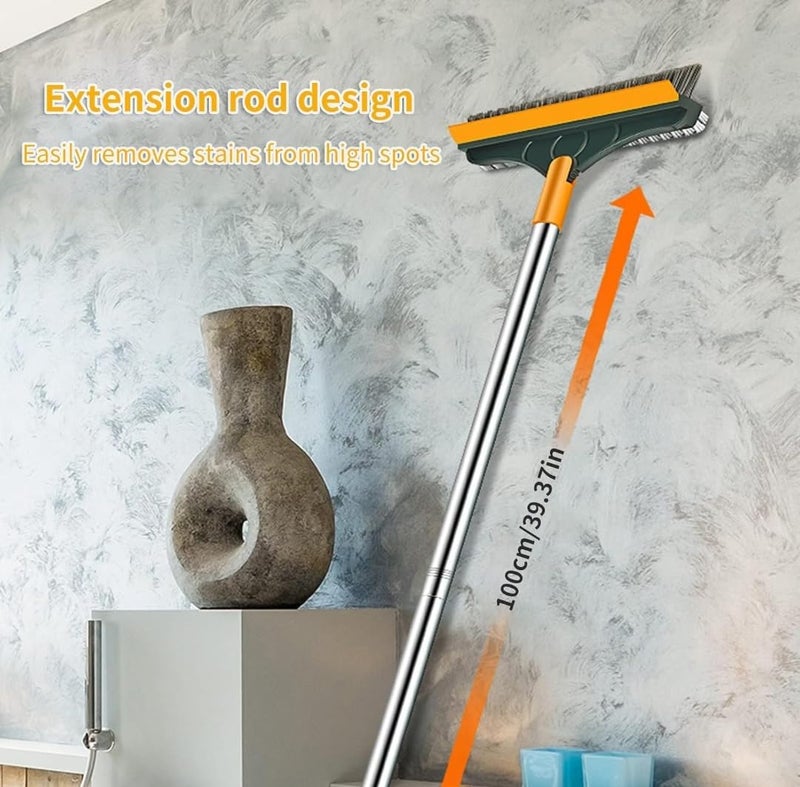 FLOPRO 3 in 1 Heavy Duty Cleaning Brush with Long Handle - Image 4