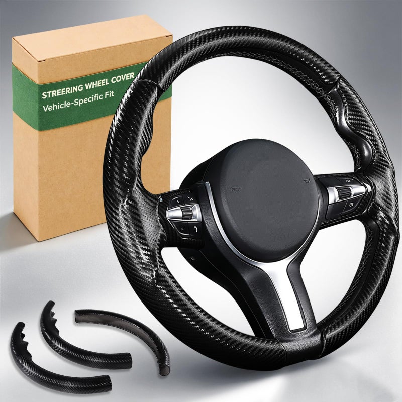 Aimato Customized Steering Wheel Cover for BMWM Sport X3 20142017X5 201420183 Series 201220195 Series 20142016328i 320i 330i 325i 528i 530i 535i 2 4 6 Series X2 X4 X6 M2 M4 M5 M6 Sport - Image 3