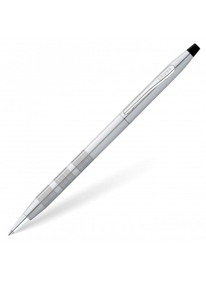 Cross Classic Century Refillable Ballpoint Pen, Medium Ballpen, Includes Premium Gift Box - Satin Chrome - Image 1