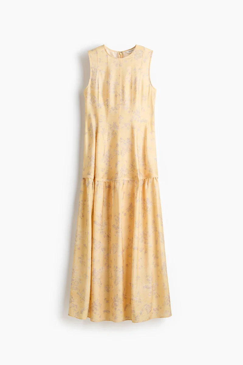 H&M  Patterned flared-skirt dress for Women | Best Price UAE