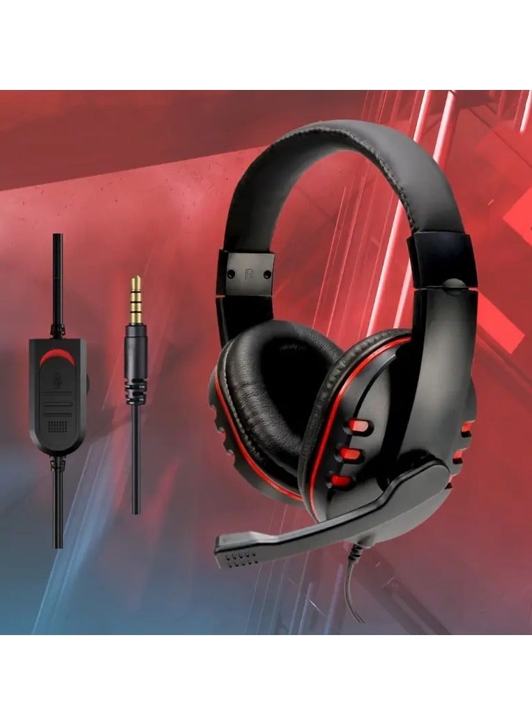 جايمنغ سماعات ألعاب بتصميم أنمي مع ميكروفون عازل للضوضاء – تصميم مفتوح، سلك مقاوم للتشابك، متوافقة مع عدة منصات - Image 1