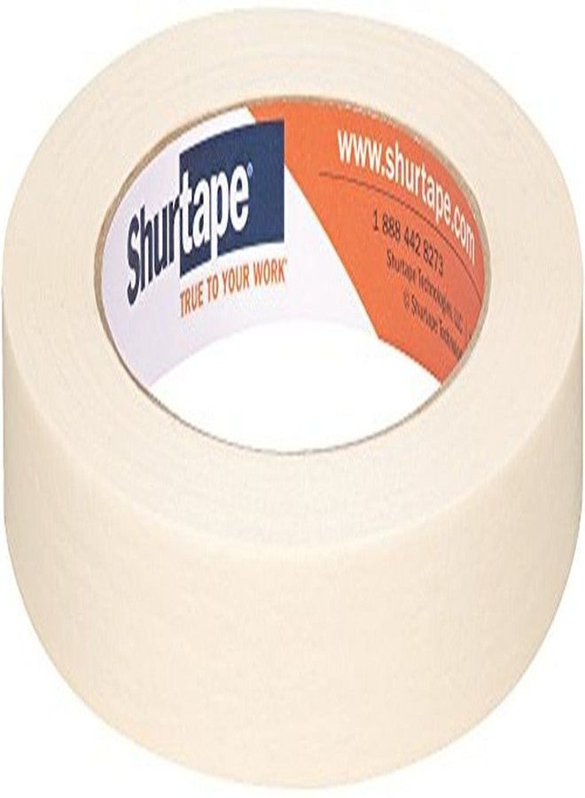 شورتاب شريط لاصق للأغراض العامة من نوع Shurtape CP 105، متوسط إلى عالي الالتصاق، 18 مم × 55 م، طبيعي، لفة واحدة (104465) - Image 1