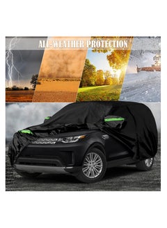 All Weather Car Cover for Land Rover Discovery (2005-2024), 6 Layers Waterproof Coating with Reflectors, Soft Interior Lint Layer, Security Lock and Zipper (Black) - pzsku/Z888E22767BA8D0DA1ADBZ/45/_/1723528237/1676f956-a322-48ec-a6fd-7fcc57fb0876