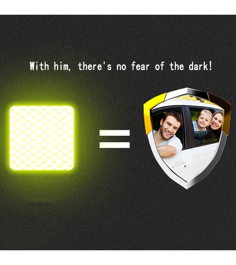 40 Pcs Reflective Car Stickers Glow In The Dark Warning Stickers For Bicycle Electric Car Motorcycle Halloween Gift - Image 4
