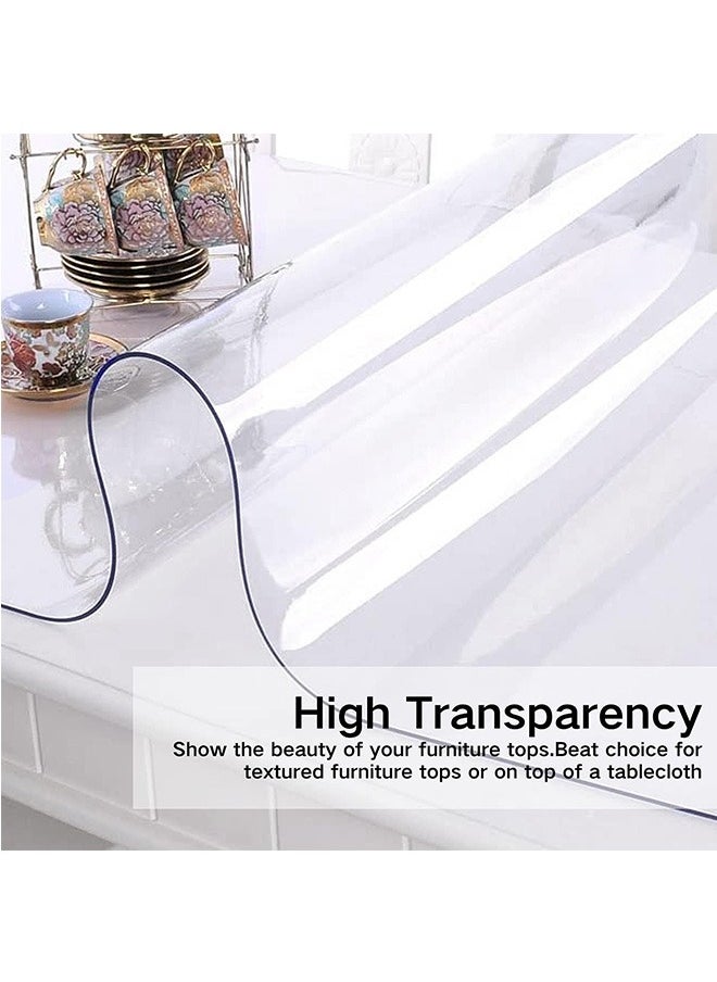 1.5mm Thick Clear Table Cover Protector, Desk Pad Mat, Rectangular Plastic Table Protector, PVC Table Pad for Office, Computer, Writing Desk (80 * 40CM) - pzsku/Z888E3C71F56F646DBD2EZ/45/_/1723788064/899a5753-6e7c-47a1-8a14-017c09e76ea3