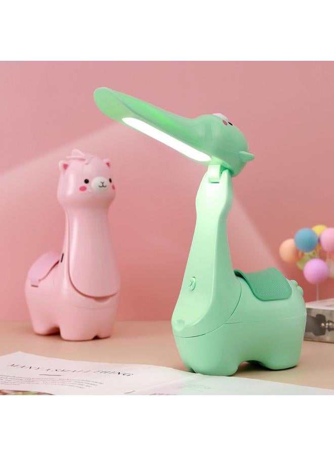 Bluejw New Cartoon Desktop Folding Table Lamp Dormitory Led Students Reading And Learning Eye Protection Lamp Charging Night Light Wholesale - Image 5