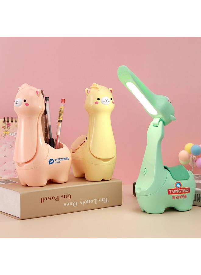 Bluejw New Cartoon Desktop Folding Table Lamp Dormitory Led Students Reading And Learning Eye Protection Lamp Charging Night Light Wholesale - Image 2