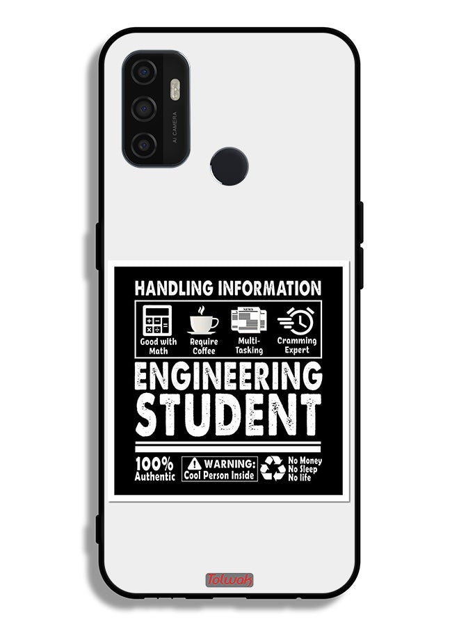 Tolwak Oppo A33 (2020) Protective Case Cover Engineering Student Sticker - Image 2