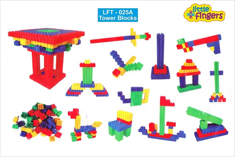 LFT Tower Blocks for Kids - Colorful Building Set - Image 2