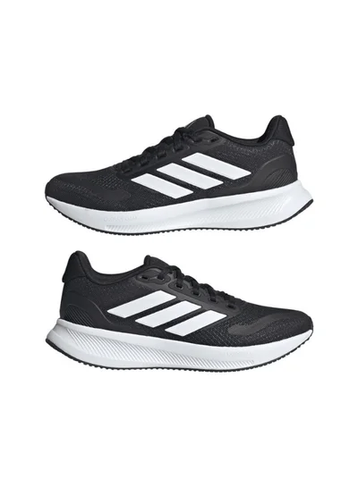 adidas أديداس ران فالكون 5 J U حذاء جري أسود للأطفال