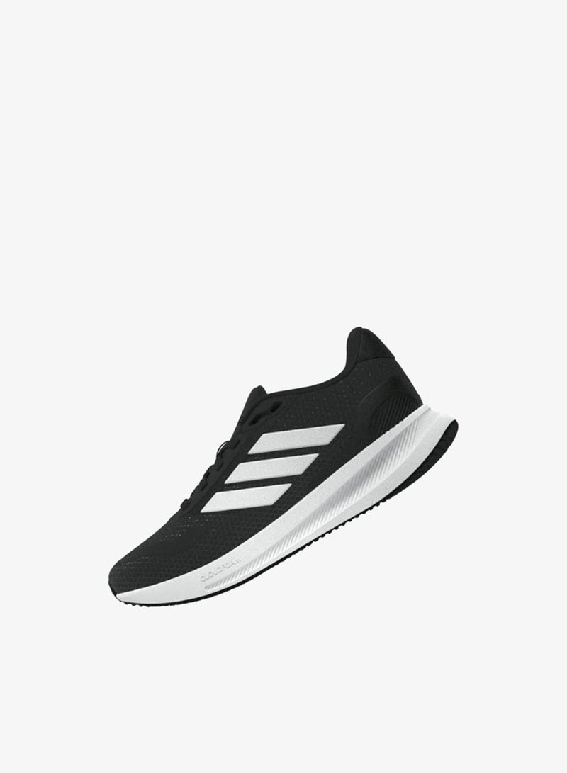 اديداس أحذية أديداس ران فالكون  جي يو للأطفال للجري أسود - Image 4