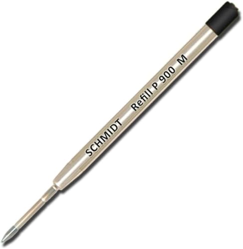 Schmidt 4 Pack - Ball Point Refill - Black Ink Medium Schmidt P900 Parker Style - Image 1