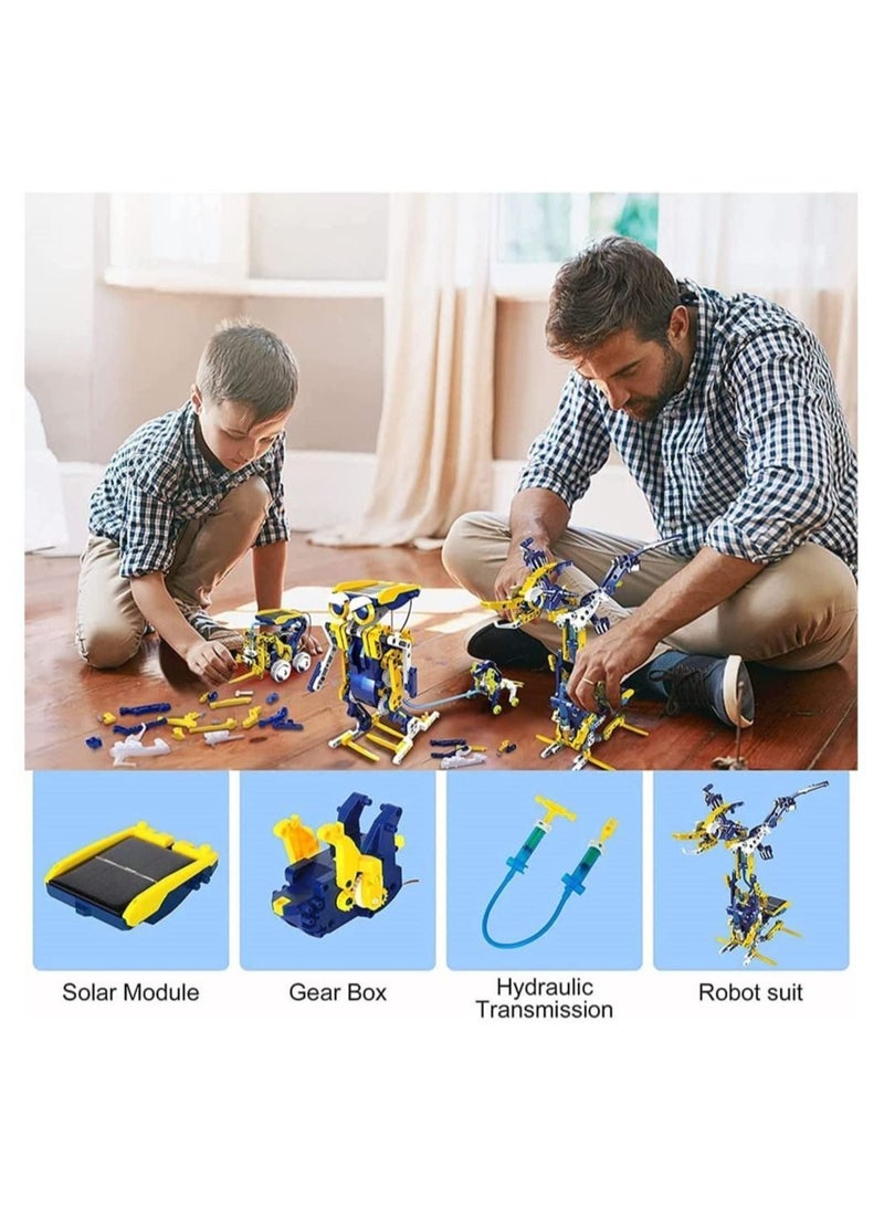 Y&D - Robot Toy,Solar Project Toys,11-in-1 Solar Kit - Image 1