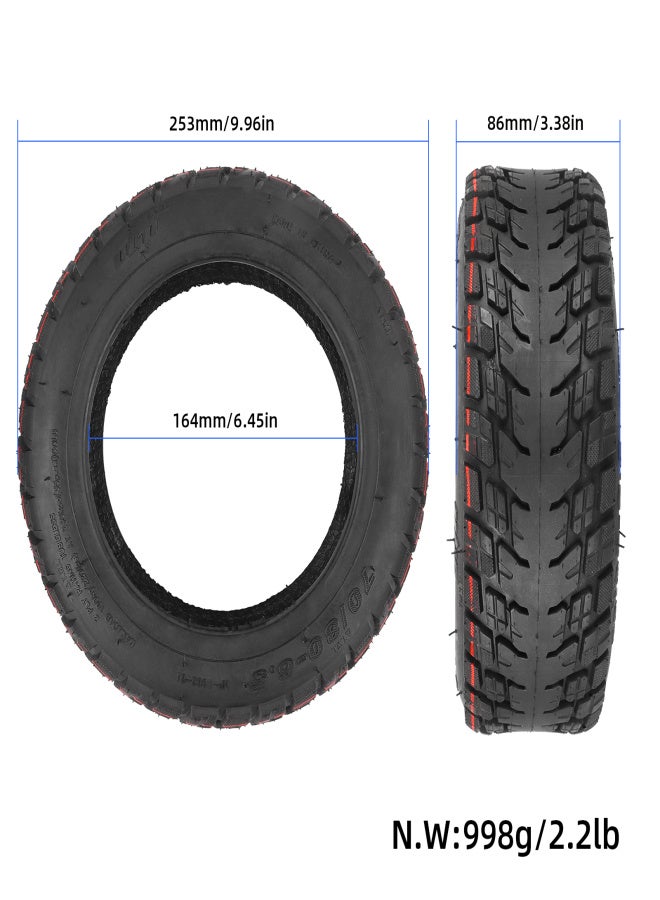Ulip 11 Inch 70/80-6.5 Tubeless Tire Thickened Electric Scooter Off-Road Vacuum Tire Anti-Slip & Wear-Resistant - Image 4