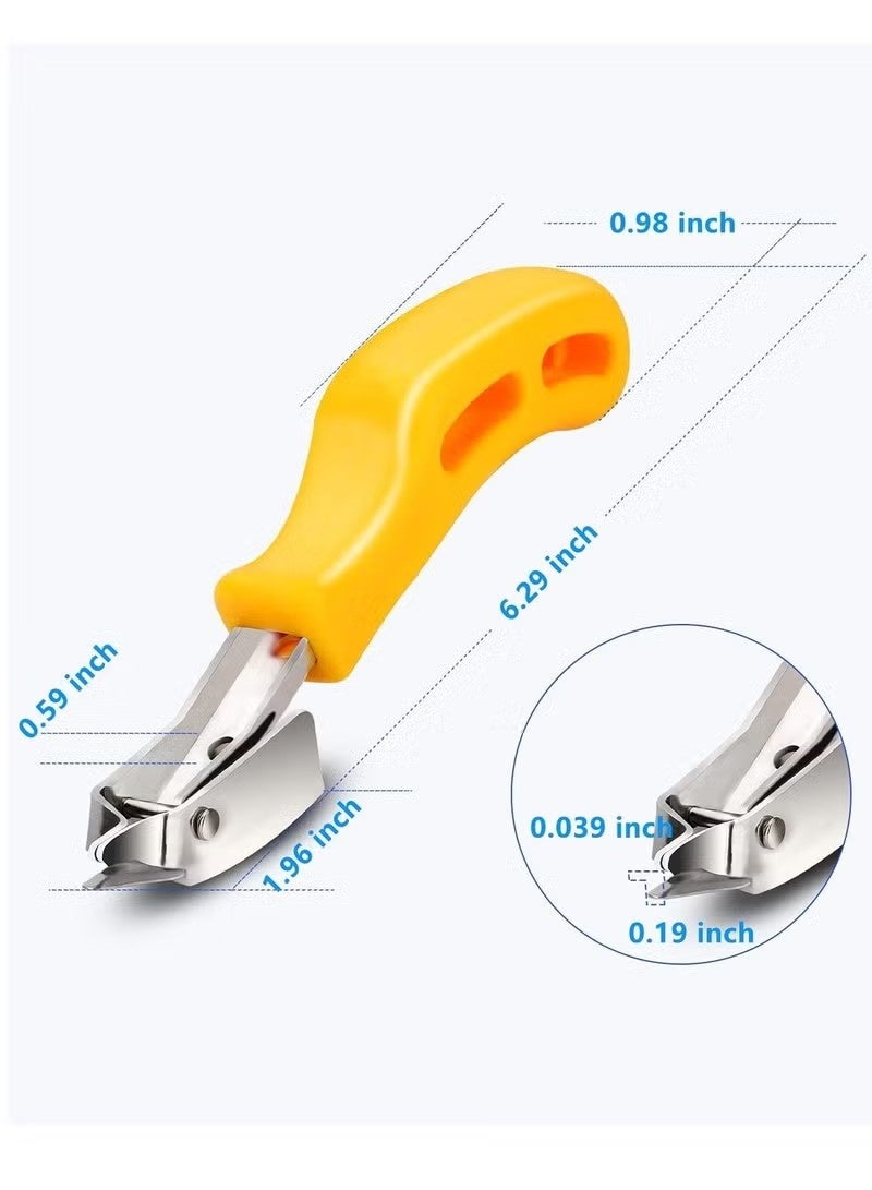 Staple Remover Tool, Office Cute Staple Puller Upholstery Staple Remover , Carpet Staple Remover, Heavy Duty Staple Remover with Ergonomic Handle for Furniture, Floor, Photo Frame (1 Pcs) - Image 4