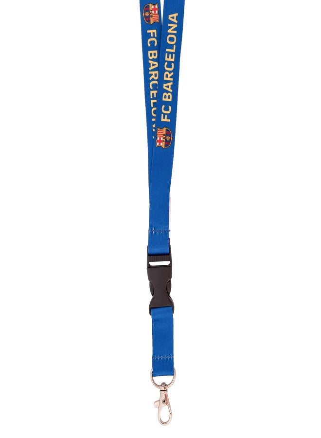 Desert Cactus FC Barcelona Barca Lanyard with Snap Buckle (C- Double Sided) - Image 5