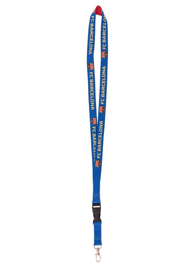 Desert Cactus FC Barcelona Barca Lanyard with Snap Buckle (C- Double Sided) - Image 3