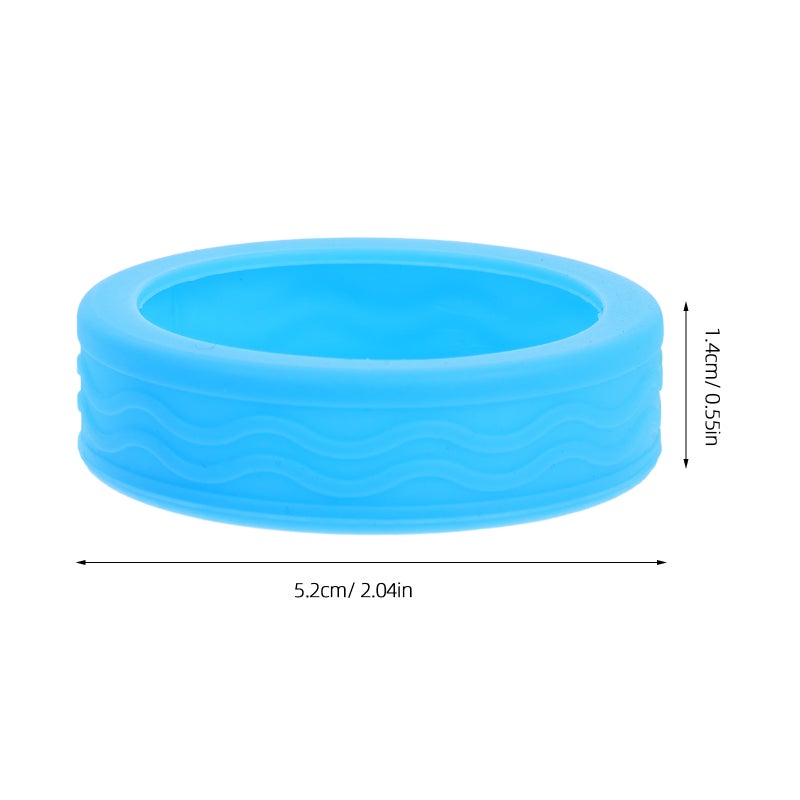 8pcs Luggage Wheel Covers Replacement Luggage Wheel Silicone Protectors Suitcases Wheel Covers Luggage Wheel Silicone Covers - Image 3