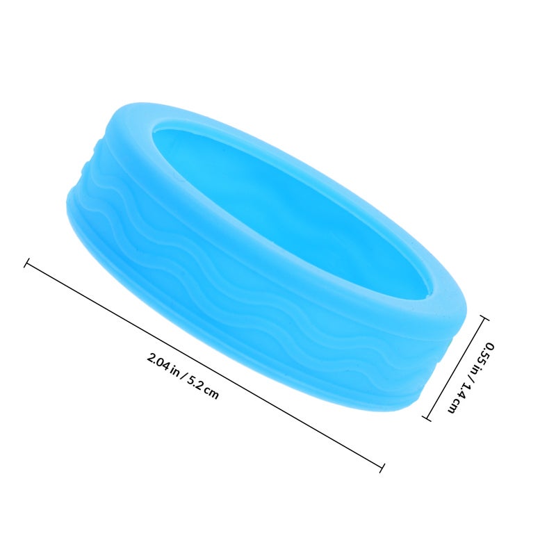 8pcs Luggage Wheel Covers Replacement Luggage Wheel Silicone Protectors Suitcases Wheel Covers Luggage Wheel Silicone Covers - Image 2