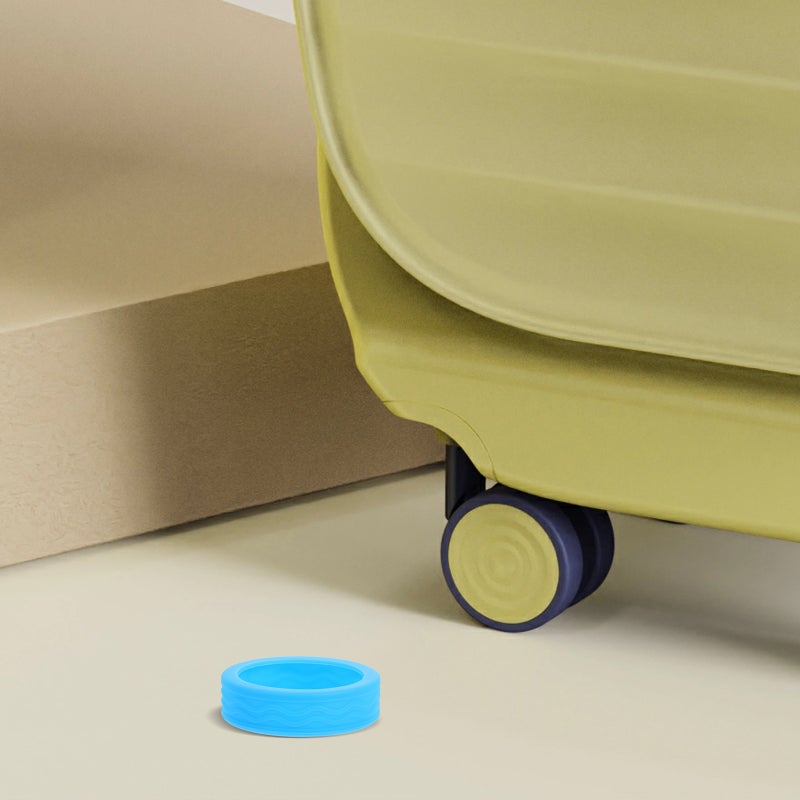 8pcs Luggage Wheel Covers Replacement Luggage Wheel Silicone Protectors Suitcases Wheel Covers Luggage Wheel Silicone Covers - Image 4