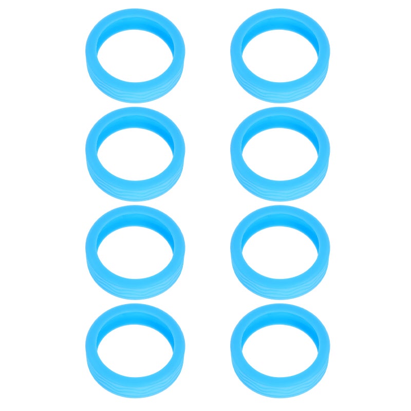 8pcs Luggage Wheel Covers Replacement Luggage Wheel Silicone Protectors Suitcases Wheel Covers Luggage Wheel Silicone Covers - Image 1