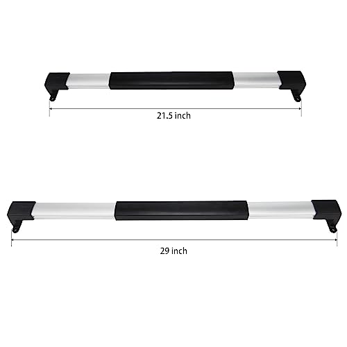 LIAULIADLL RV Screen Door Cross Bar with NonSlip Handle Adjustable from 2158 Inches to 2858 Inches1 Pack - Image 3