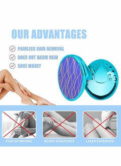 KASTWAVE Crystal Hair Eraser, Painless Crystal Hair Remover Tools, Magic Crystal Hair Eraser  - Image 5