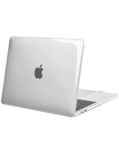 Generic Compatible with MacBook Air 13.6 inch Case 2022 2023 Release A2681 M2 Chip With Liquid Retina Display Touch ID Protective Plastic Hard Shell Case Cover Clear  - Image 1