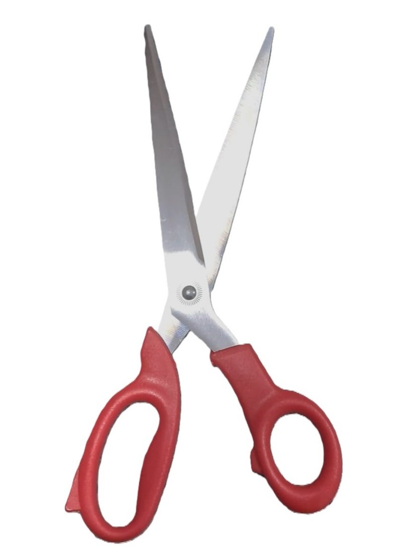 Generic Stainless steel household scissors, red, suitable for collecting household items  - Image 1