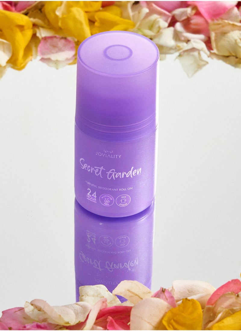 Natural Roll on Deodorant- Secret Garden