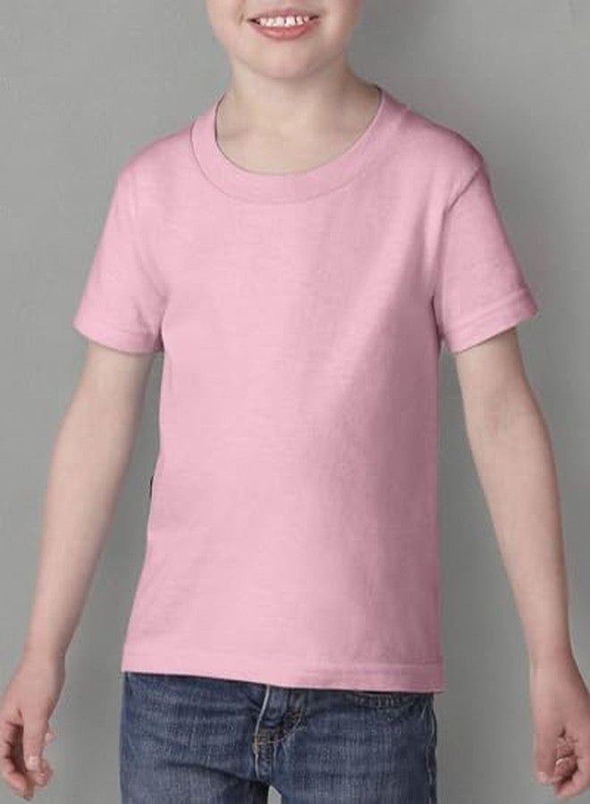 Gildan Toddler Heavy Cotton™ 5.3 oz. T-Shirt 5T LIGHT PINK - Image 2