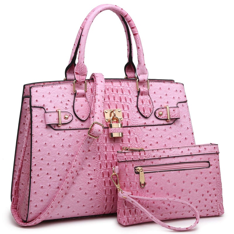 Dasein Women Handbags and Purses Ladies Shoulder Bag Top Handle Satchel Tote Work Bag with Wallet - Image 1