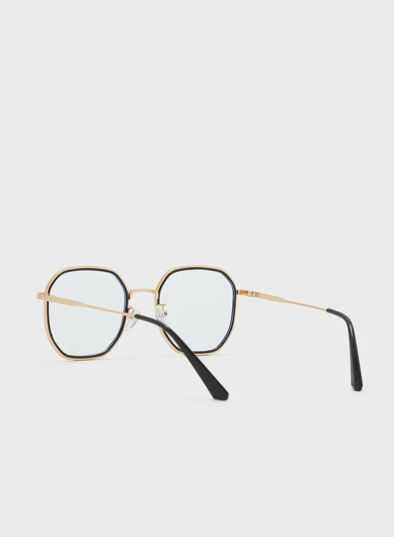 Seventy Five Anti Blue Angular Lens Laptop Optic Glasses