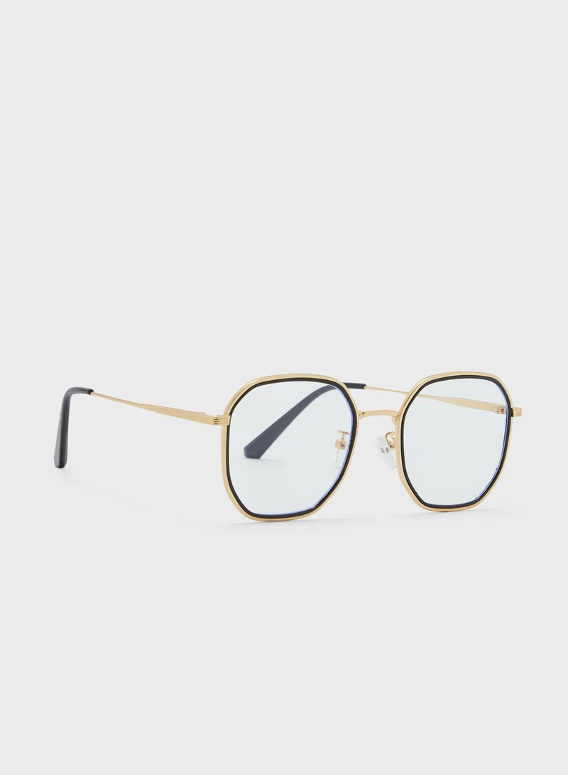 Seventy Five Anti Blue Angular Lens Laptop Optic Glasses