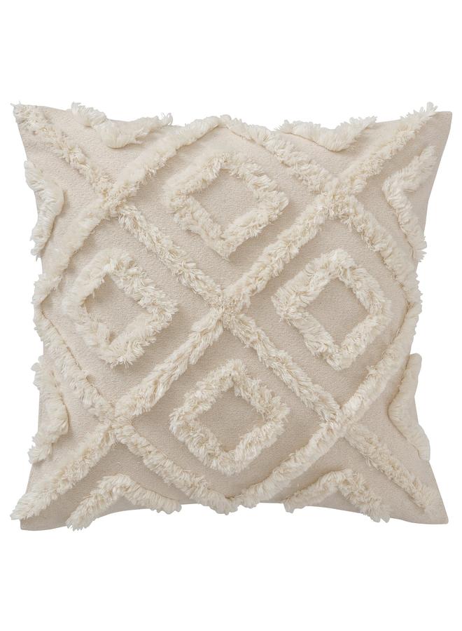 erorex Cushion cover, geometric natural, 50x50 cm - Image 1