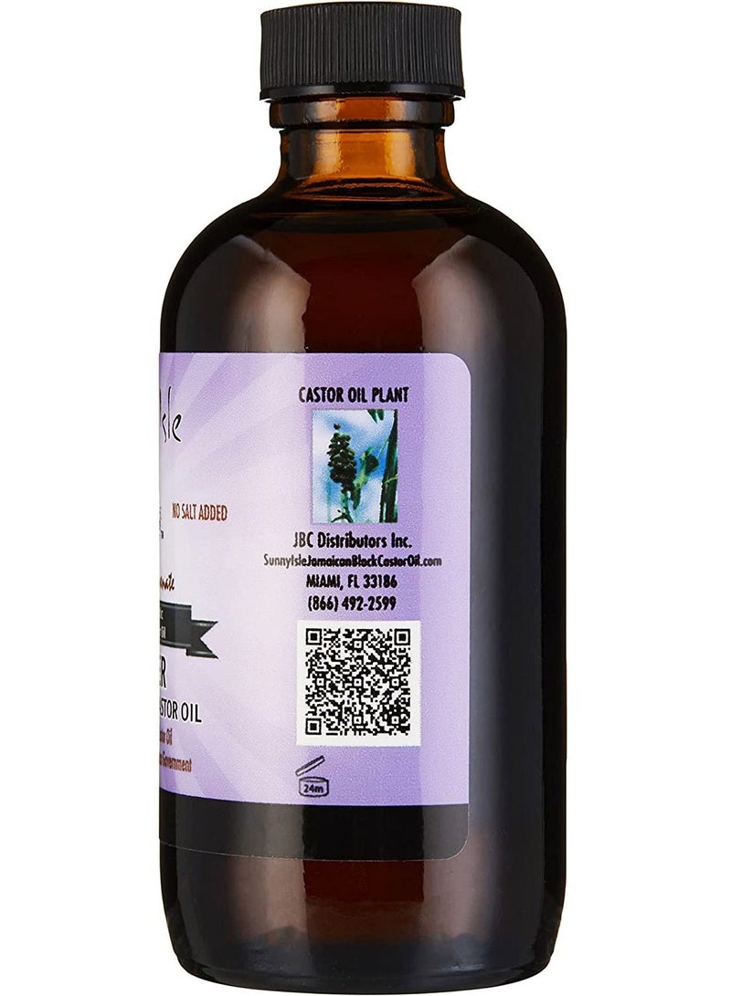 صاني آيل زيت الخروع الأسود الجامايكي باللافندر 6 أوقية - Image 2