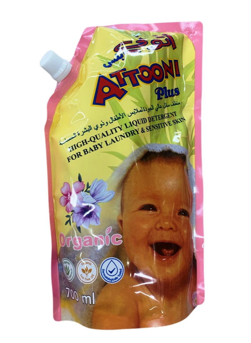 ATTOONI PLUS LIQUID DETERGENT FOR BABY LAUNDRY 700 ml - Image 1