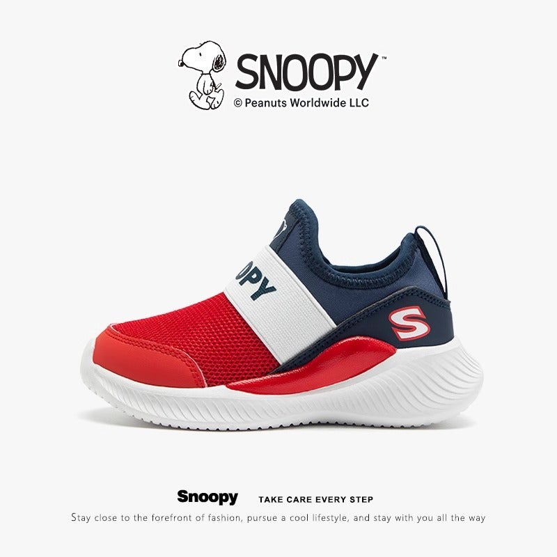 Snoopy Snoopy Children'S Slip-On Outdoor Sneaker Boys Spring Mesh Breathable Girls - Image 2