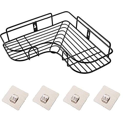 Sakar Sales Kitchen Bathroom Corner Shelf Wall Mount Storage Rack Bathroom Rack Soap Holder Storage Box Shower Rack Shelf, Bathroom Racks and Shelves, Bathroom Stands and Racks (1 Piece). - Image 1