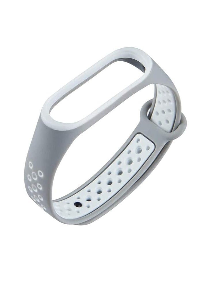 Sport Silicone Bracelet Strap Band For Xiaomi Mi Band 3 / 4 Breathable Strap Replacement M3 M4 Plus Bracelet - Image 2