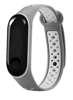 Generic Sport Silicone Bracelet Strap Band For Xiaomi Mi Band 3 / 4 Breathable Strap Replacement M3 M4 Plus Bracelet  - Image 3