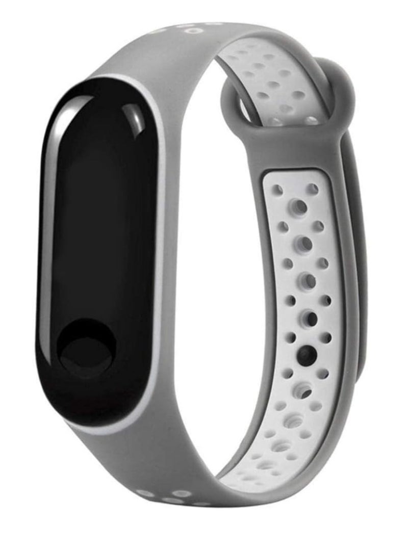 Sport Silicone Bracelet Strap Band For Xiaomi Mi Band 3 / 4 Breathable Strap Replacement M3 M4 Plus Bracelet - Image 3